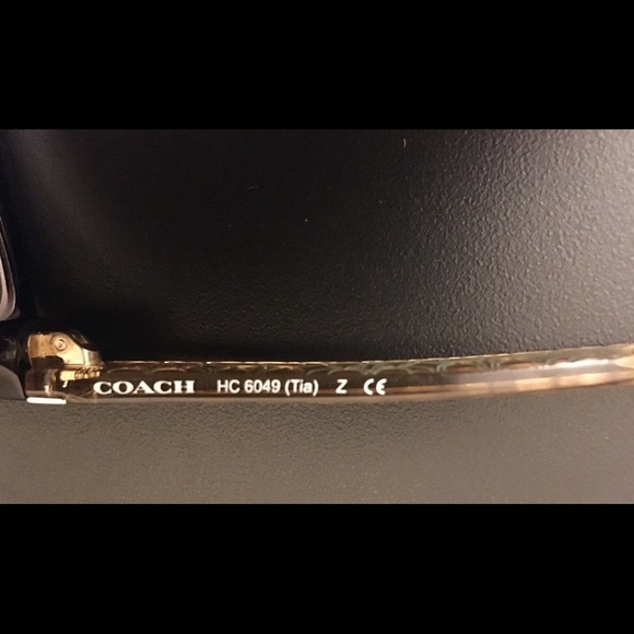Stylish COACH prescription glasses; like new! EUC! - Picture 6 of 8